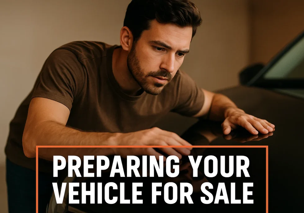 preparing your your vehicle for sale